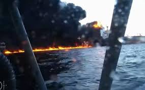 انفجارات تهز ناقلات نفط روسية بهجوم أوكراني